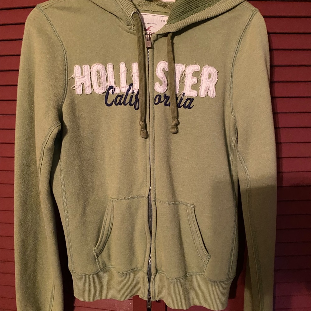 Hollister Zip Up Hoodie